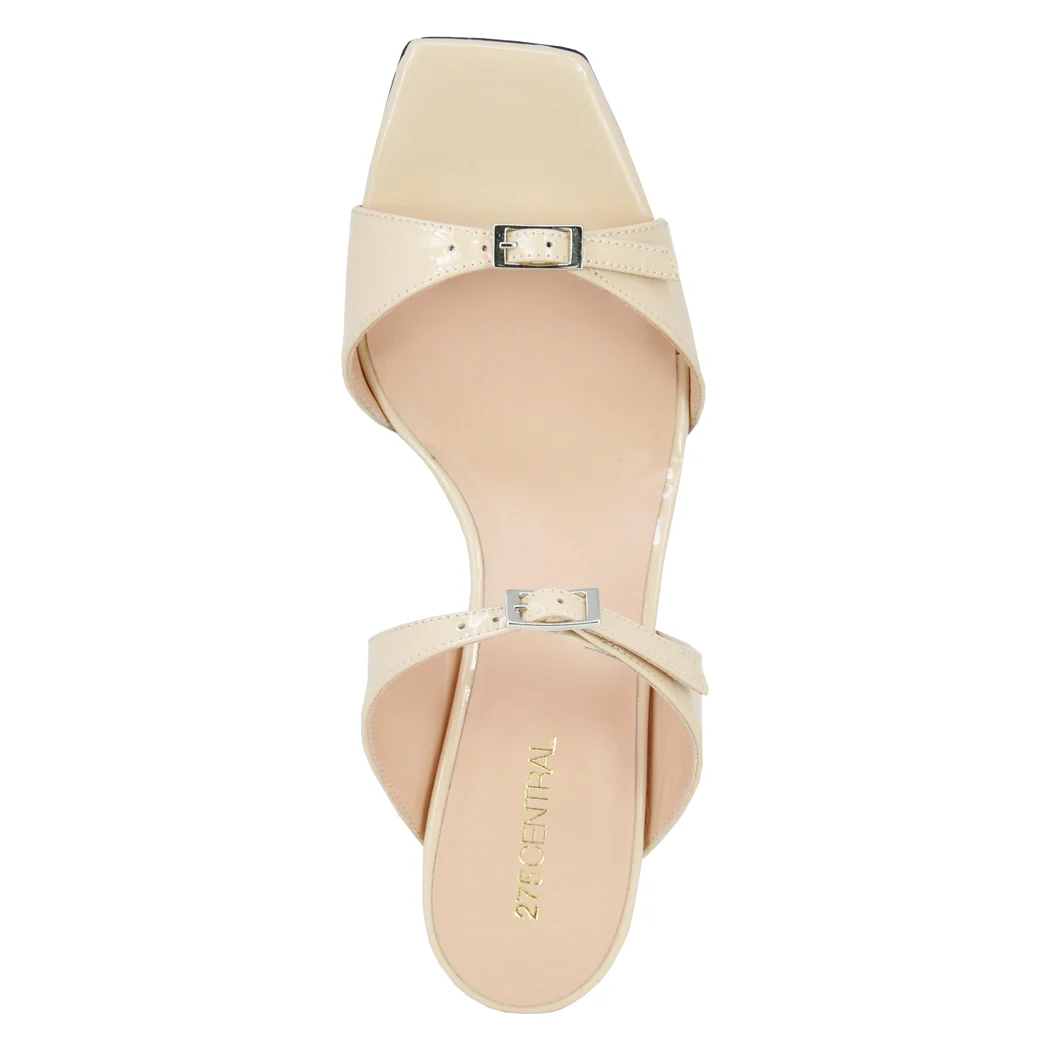 Gano Patent Mid Heel Slide - Image 4
