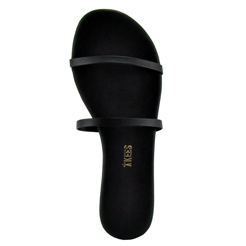 Gemma Leather Flat Slide - Image 3