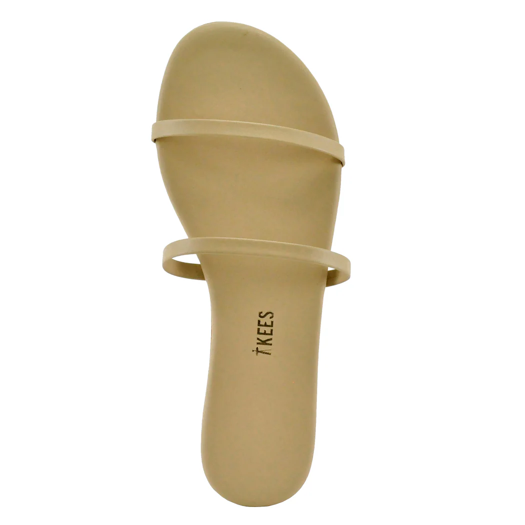 Gemma Leather Flat Slide - Image 3