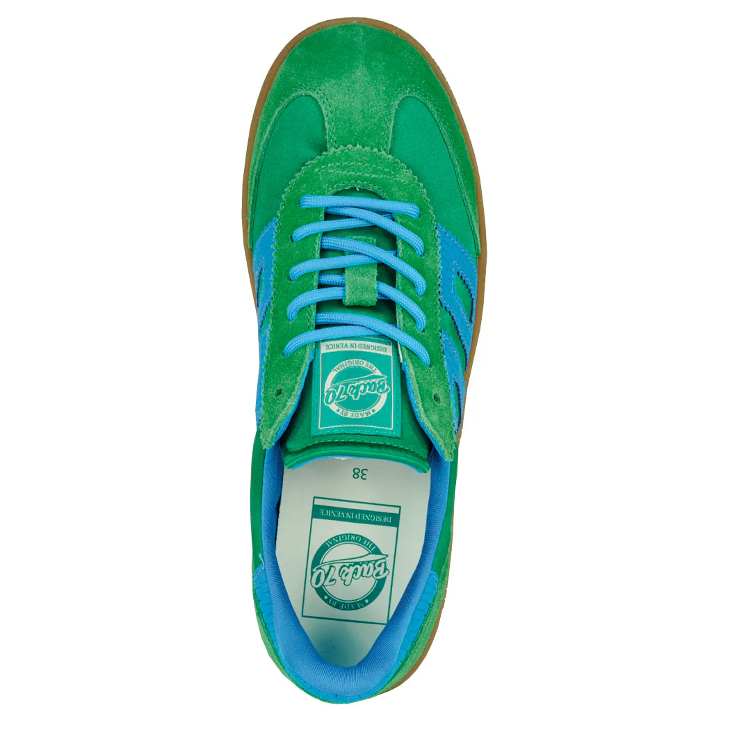 Ghost-C26 Nylon & Suede Tie Sneaker - Image 3