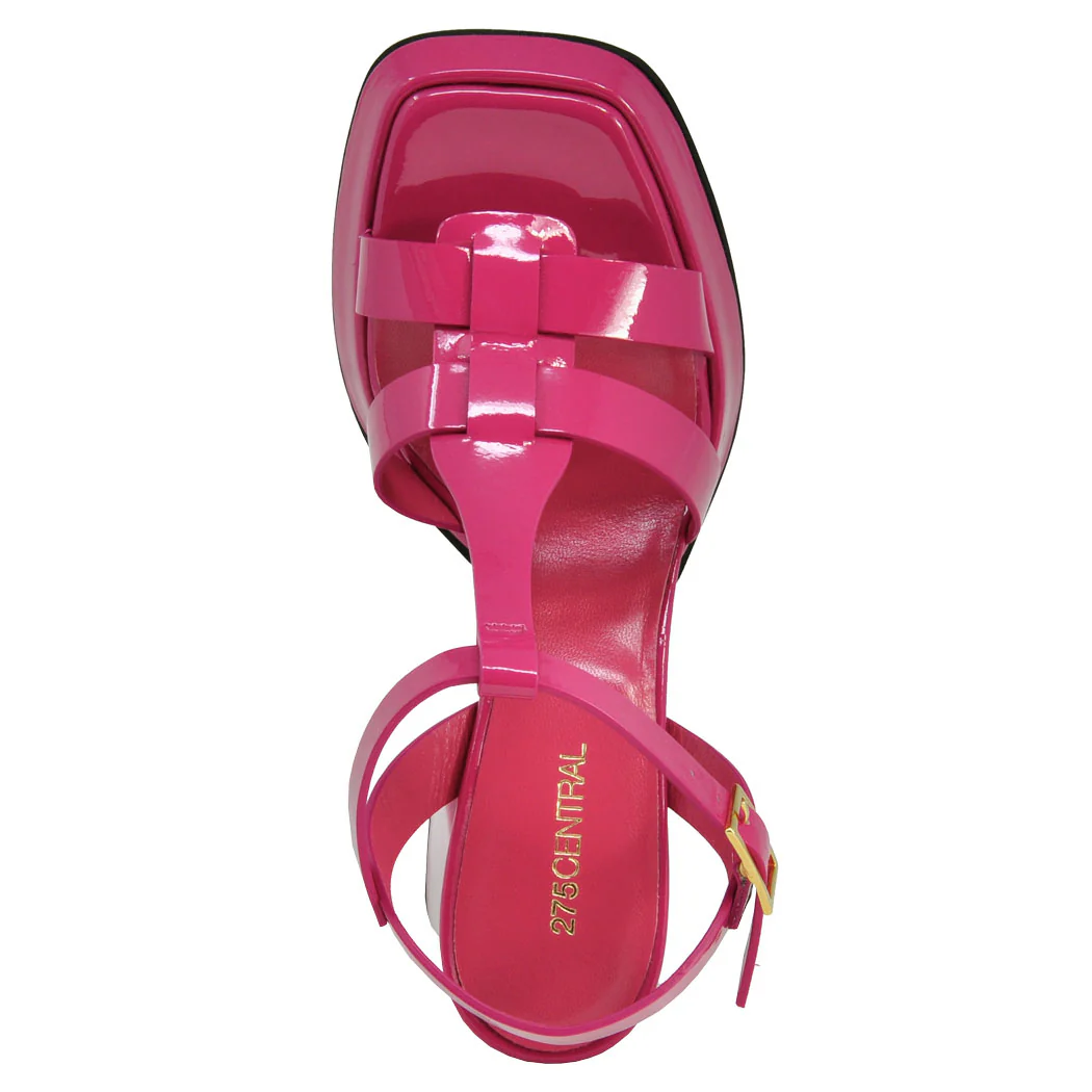 Gianna Patent Leather Platform Sandal - Image 3