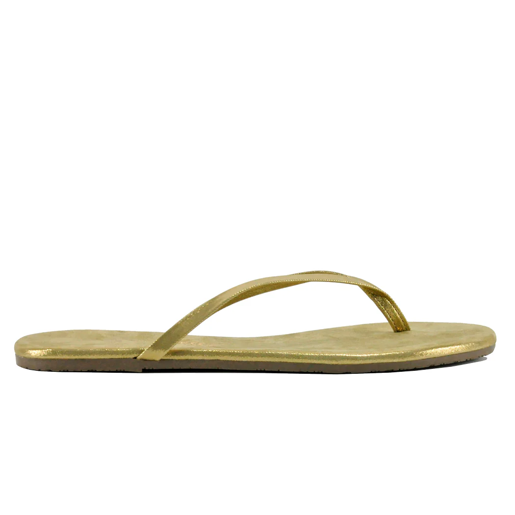 Glitters Leather Thong Sandal - Image 2