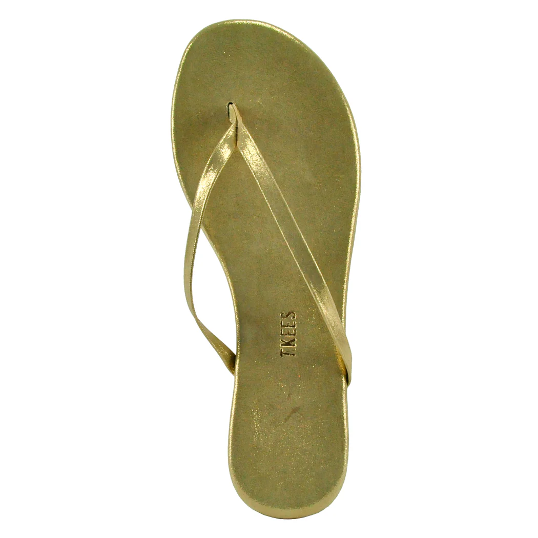 Glitters Leather Thong Sandal - Image 3