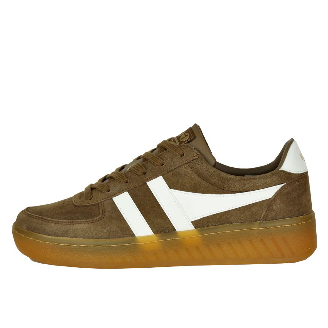 GrandSlamSuede-TW Otter Off White Sneaker - Image 4