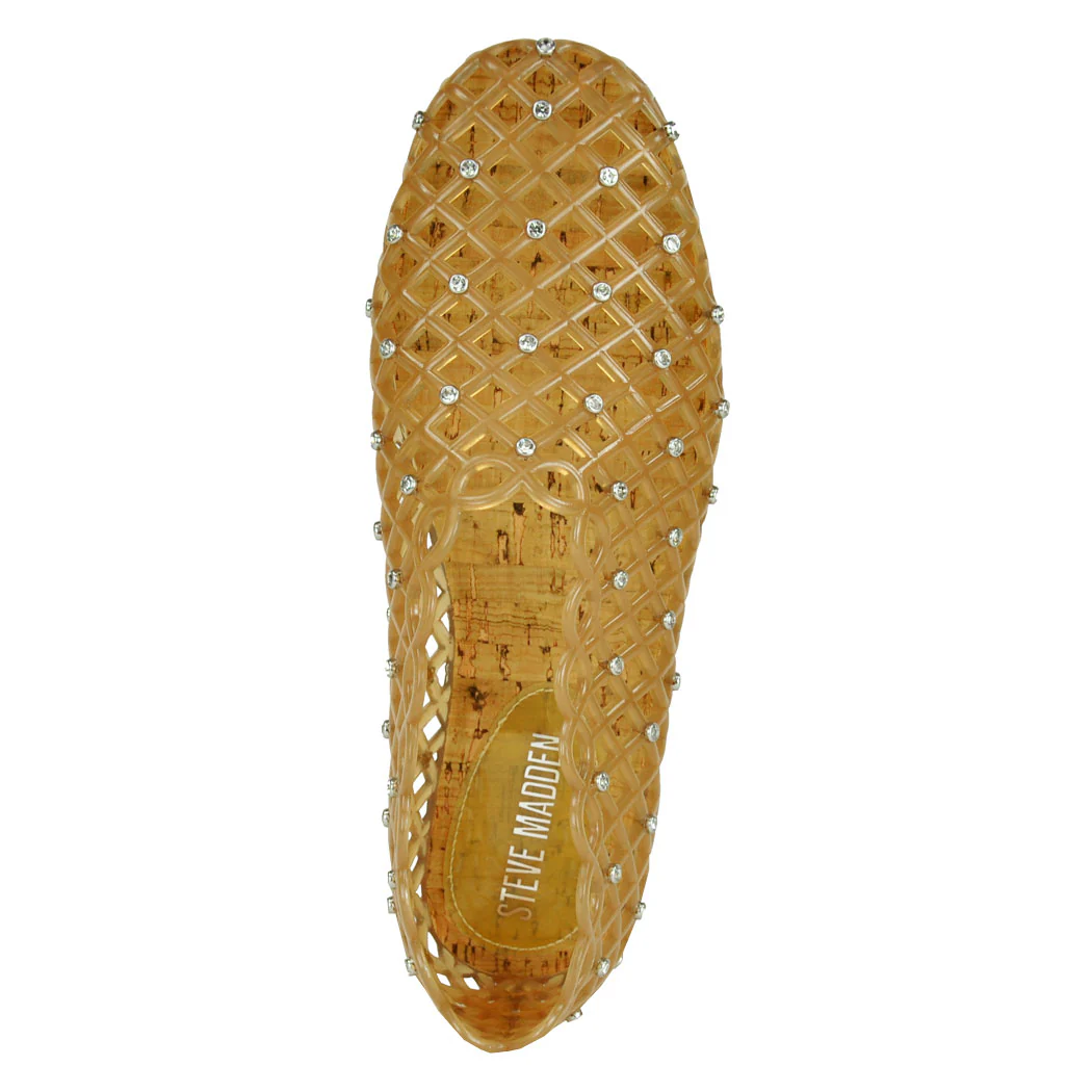 Grove-R Rhinestone Closed Flat Jelly - Image 3