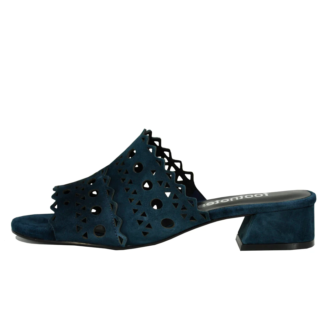 Hako Suede Heel Slide - Image 4