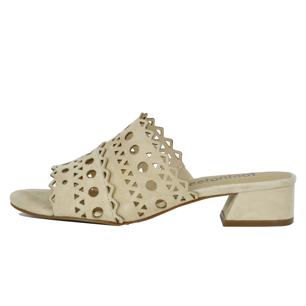 Hako Suede Heel Slide - Image 4