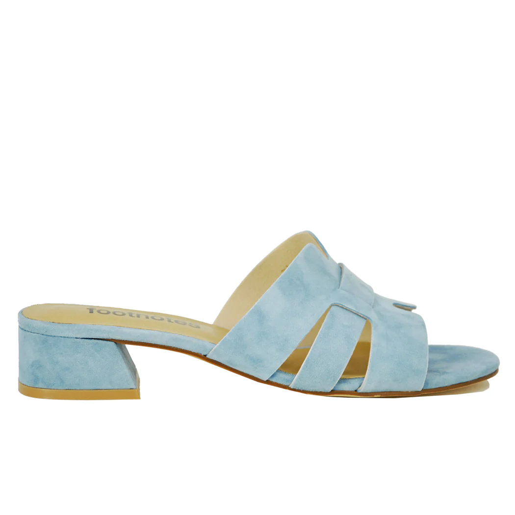 Hera Suede Heel Slide - Image 2
