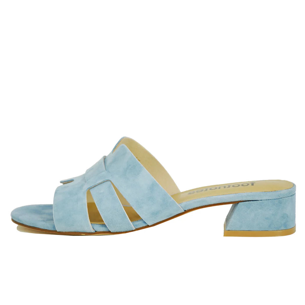 Hera Suede Heel Slide - Image 4
