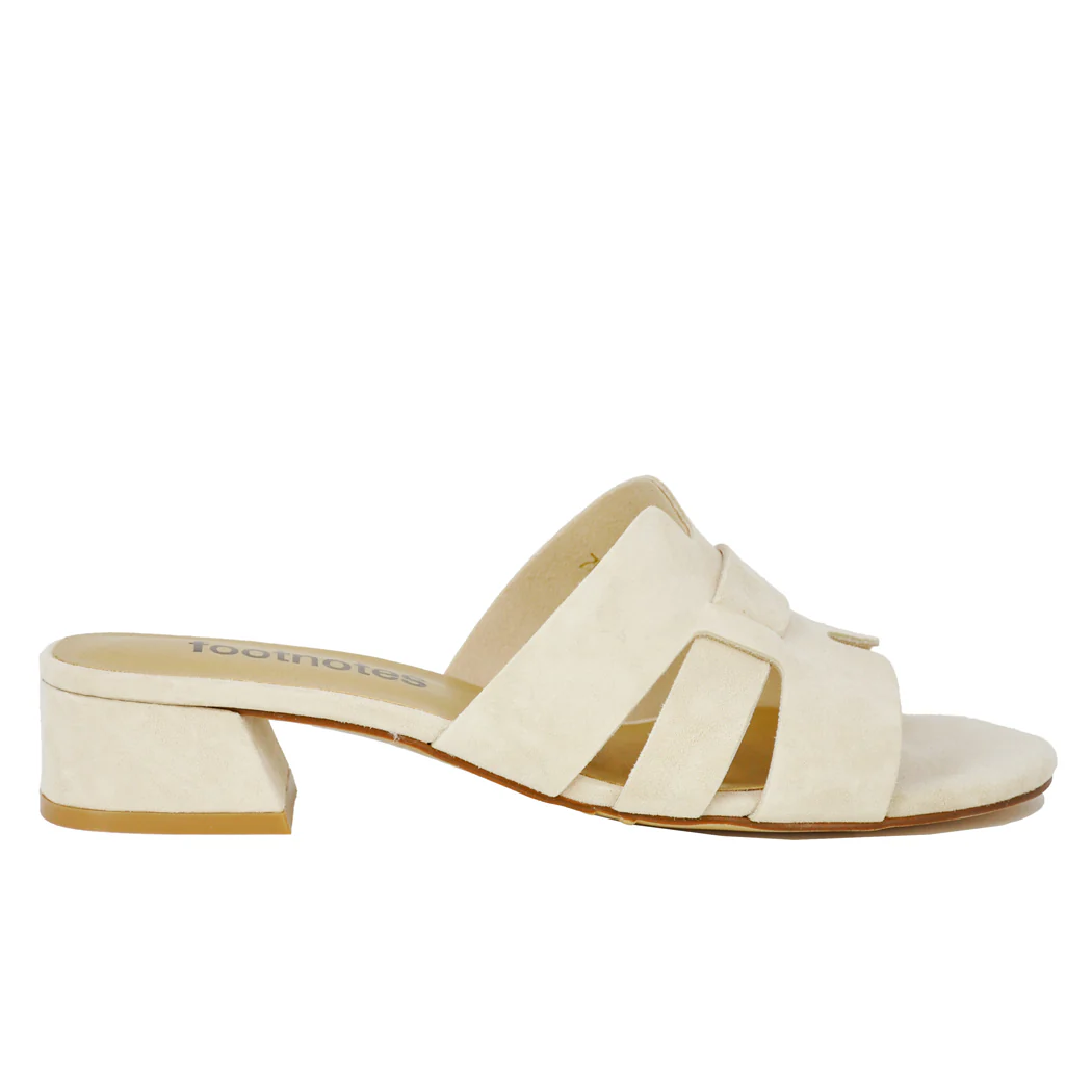 Hera Suede Heel Slide - Image 2