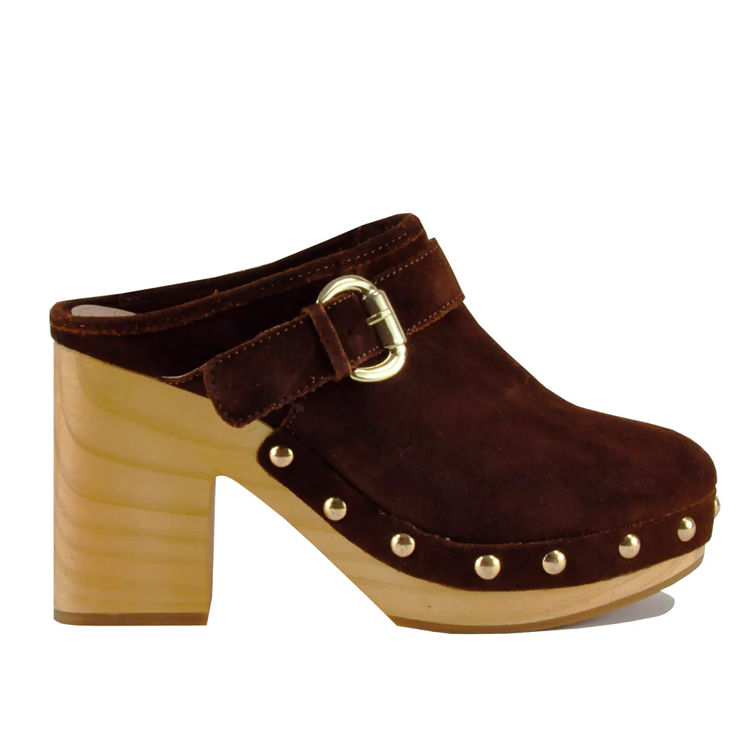Hilde Suede High Clog - Image 2