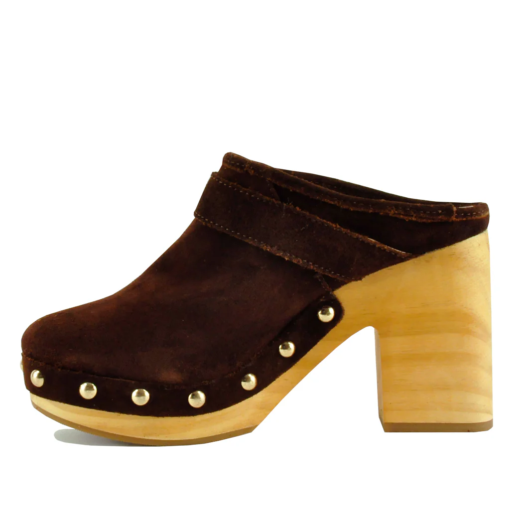 Hilde Suede High Clog - Image 4