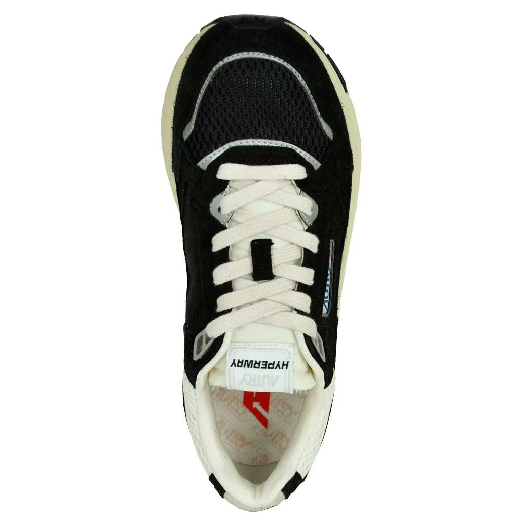 Hyperway Suede Mesh Tie Sneaker - Image 3