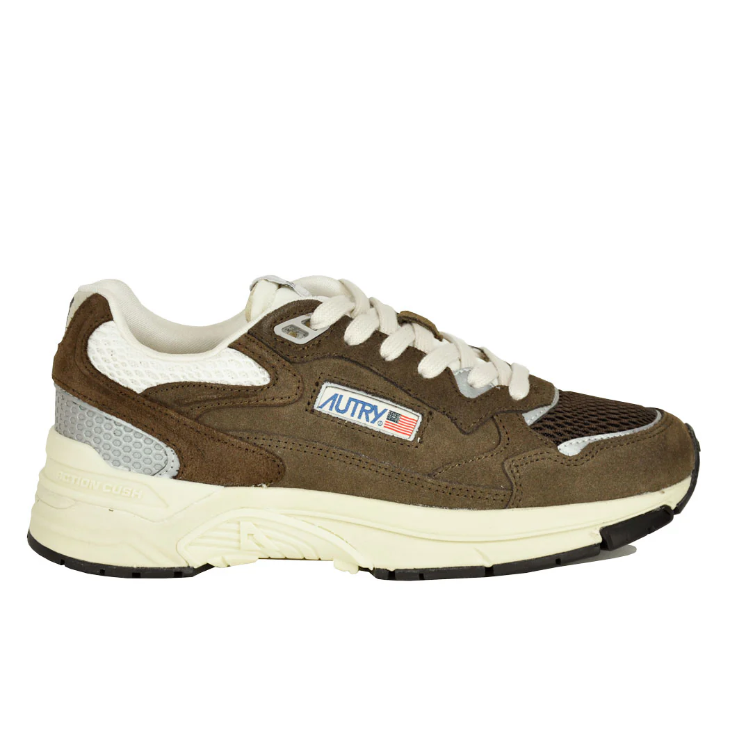 Hyperway Suede Mesh Tie Sneaker - Image 2