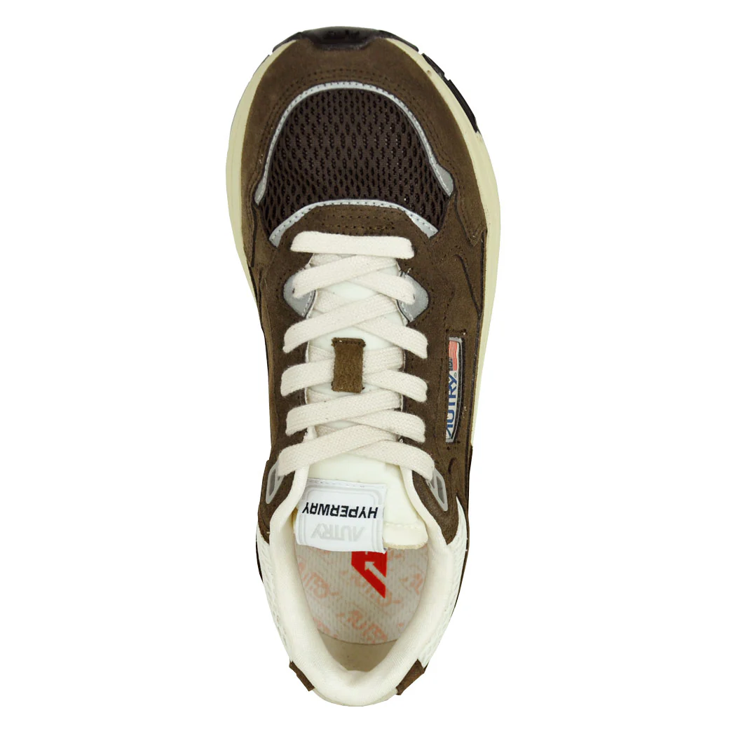 Hyperway Suede Mesh Tie Sneaker - Image 3
