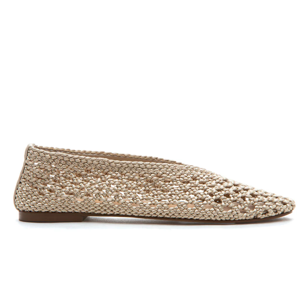 Ilene Woven Closed Flat - Image 2