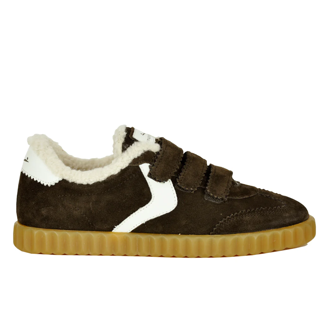 InesFringe-OD01 Suede Velcro Sneaker - Image 2