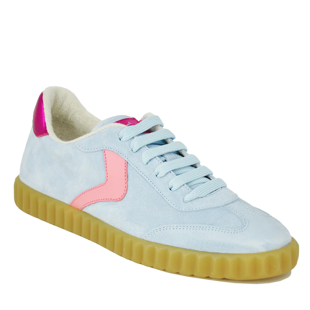 InesSuede-3C93 Suede Tie Sneaker