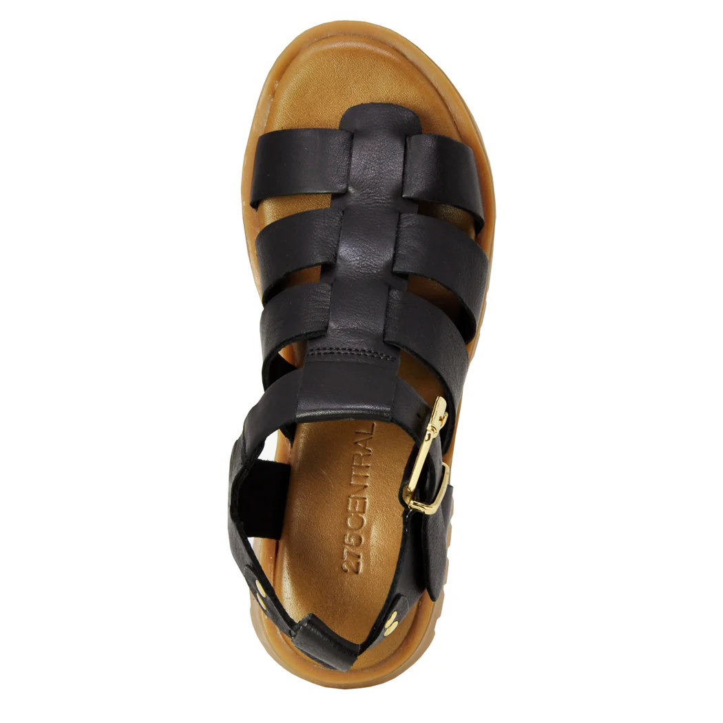Isaiah Leather Lug Sandal - Image 3