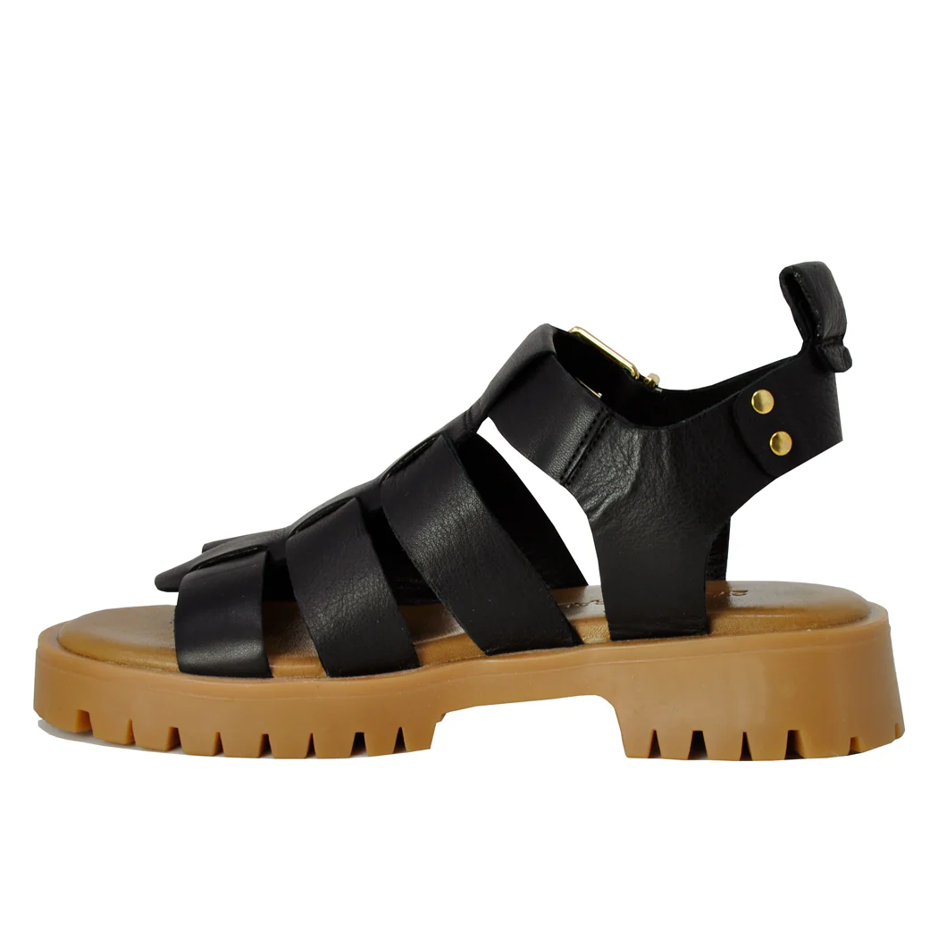 Isaiah Leather Lug Sandal - Image 4