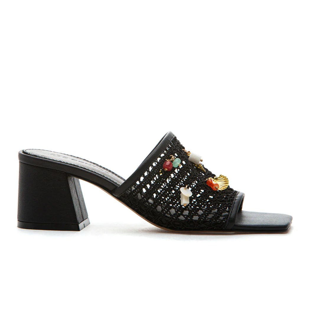 Ivey Mesh Charm Heel Slide - Image 2