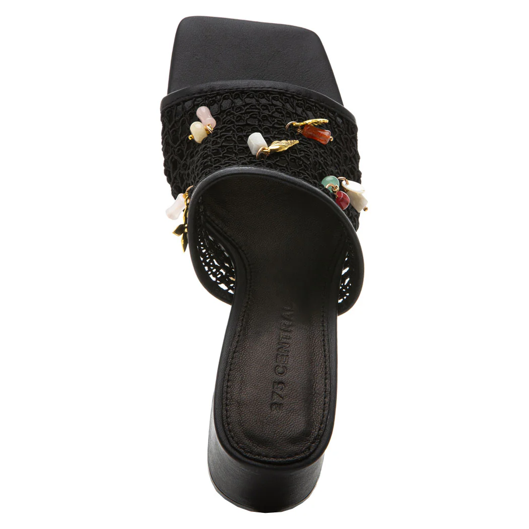 Ivey Mesh Charm Heel Slide - Image 3