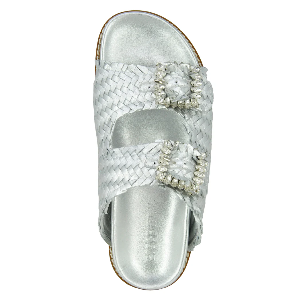 Ivy Woven Double Band Slide - Image 3