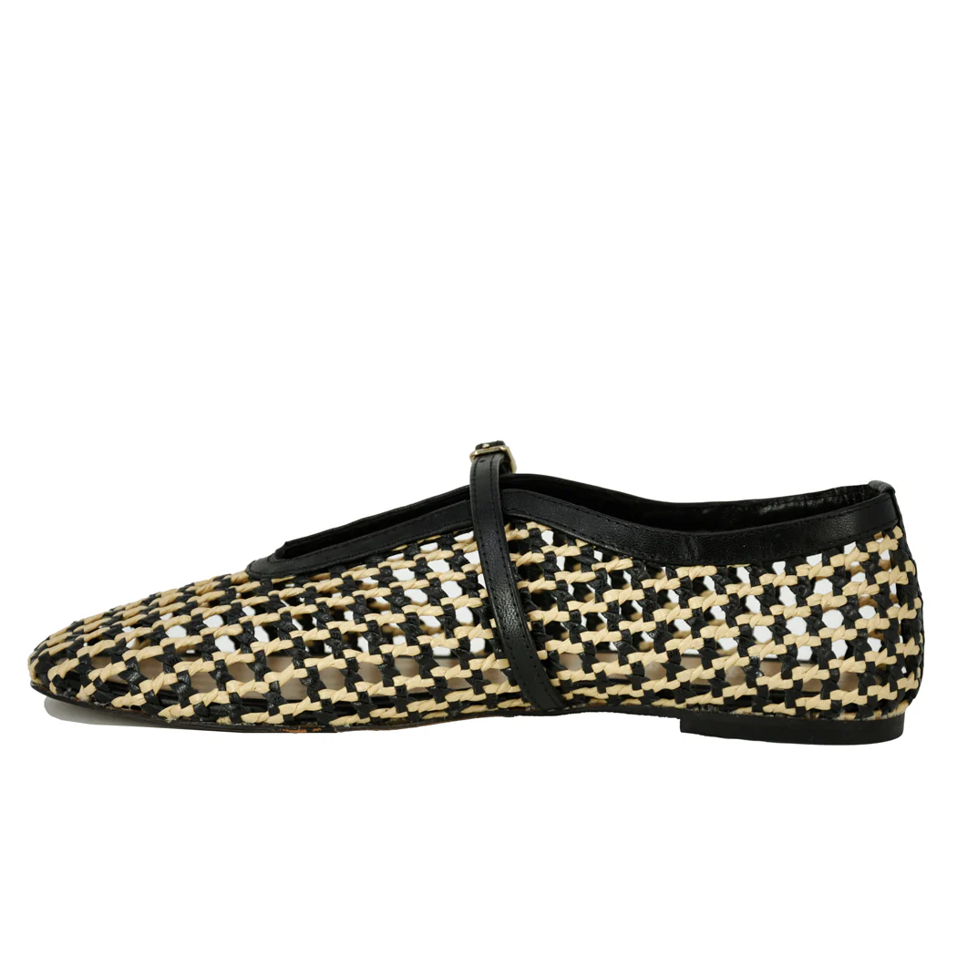 Izabel Woven Strap Ballet Flat - Image 4