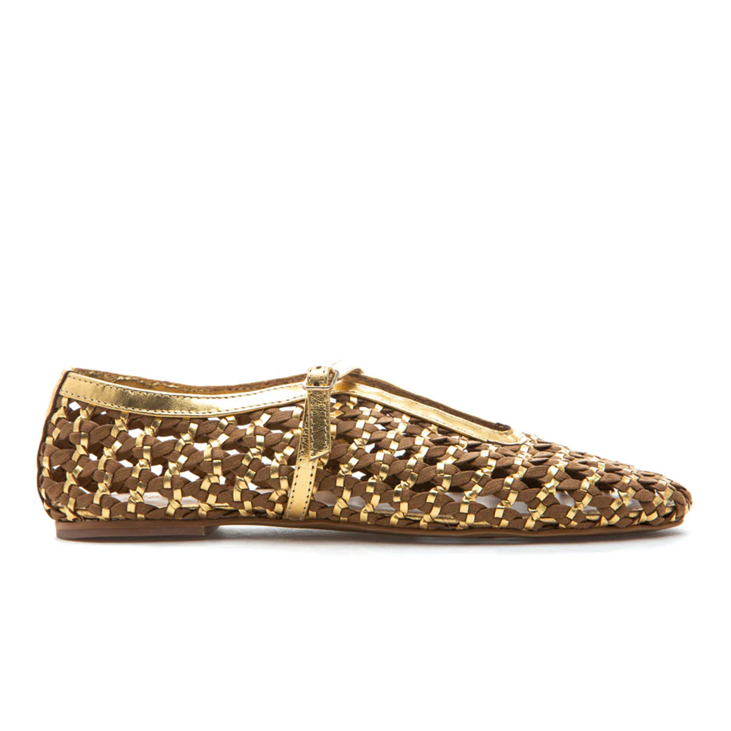 Izabel Woven Strap Ballet Flat - Image 2