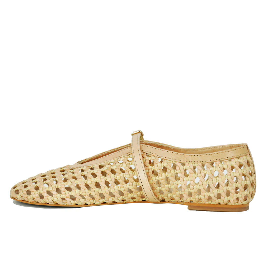 Izabel Woven Strap Ballet Flat - Image 4