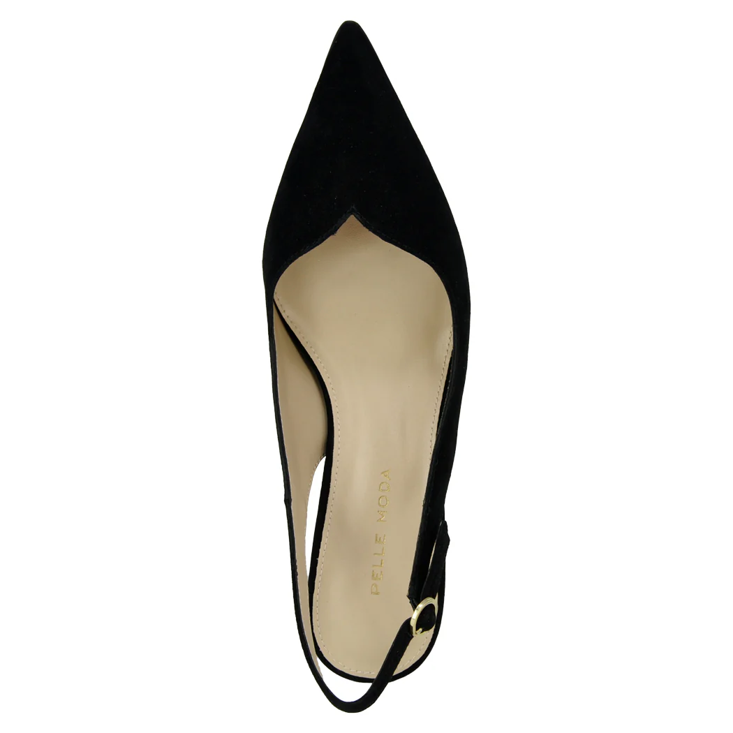 Janah Suede Heel Slingback - Image 3
