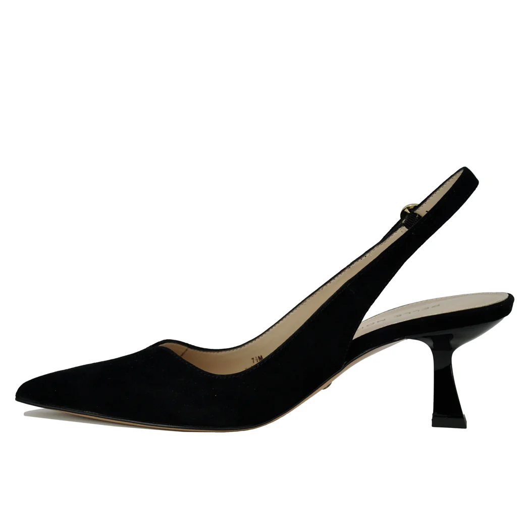 Janah Suede Heel Slingback - Image 4