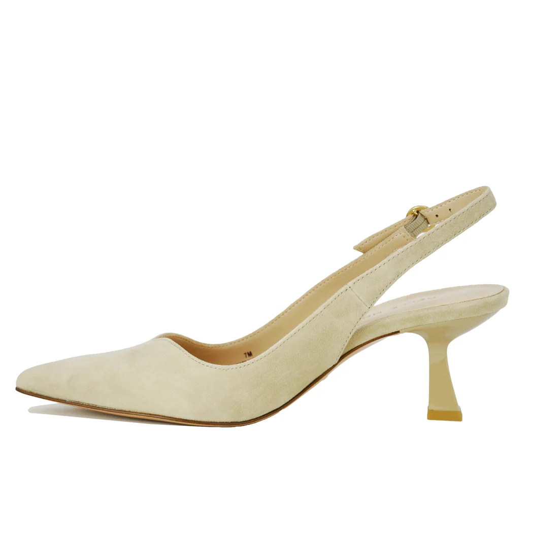 Janah Suede Heel Slingback - Image 4