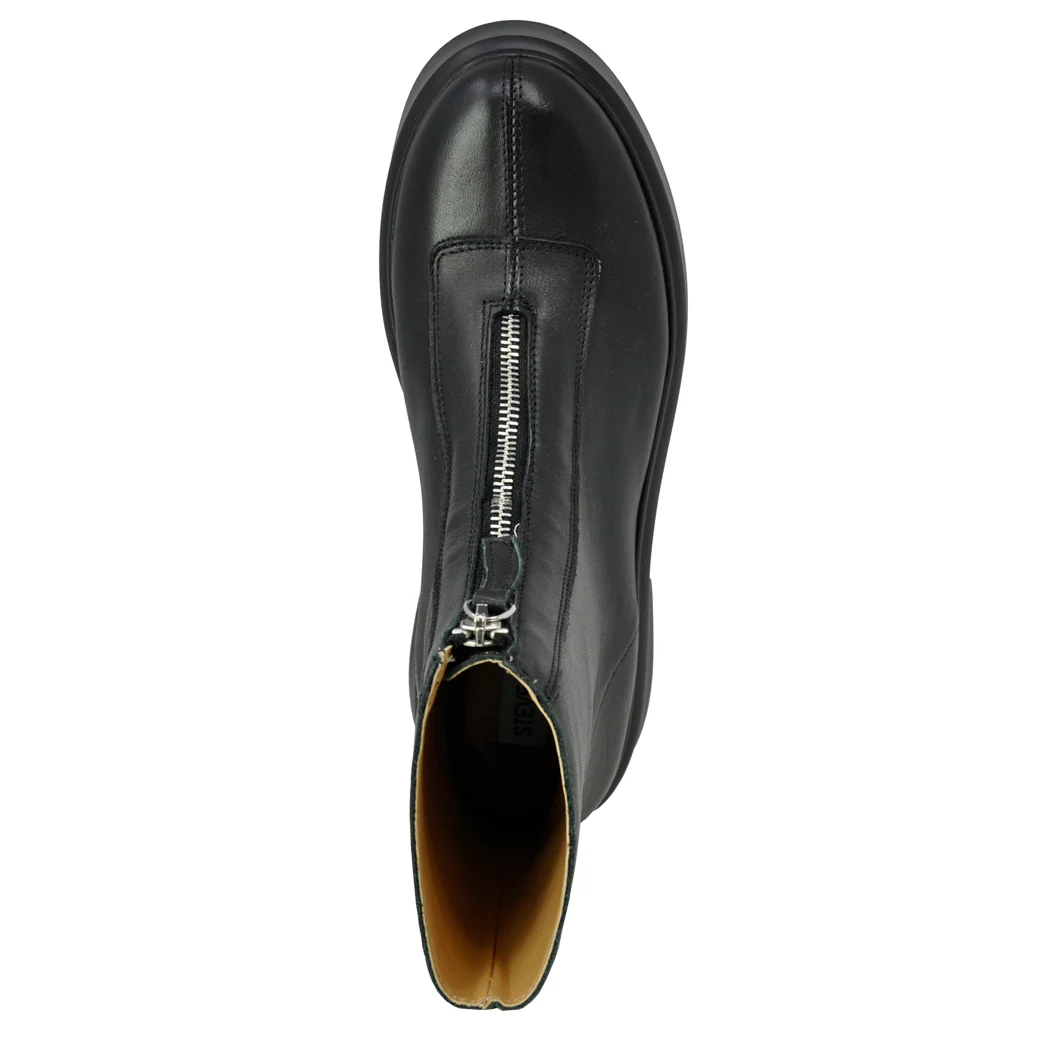 Jones Leather Zipper Platform Boot - Image 3