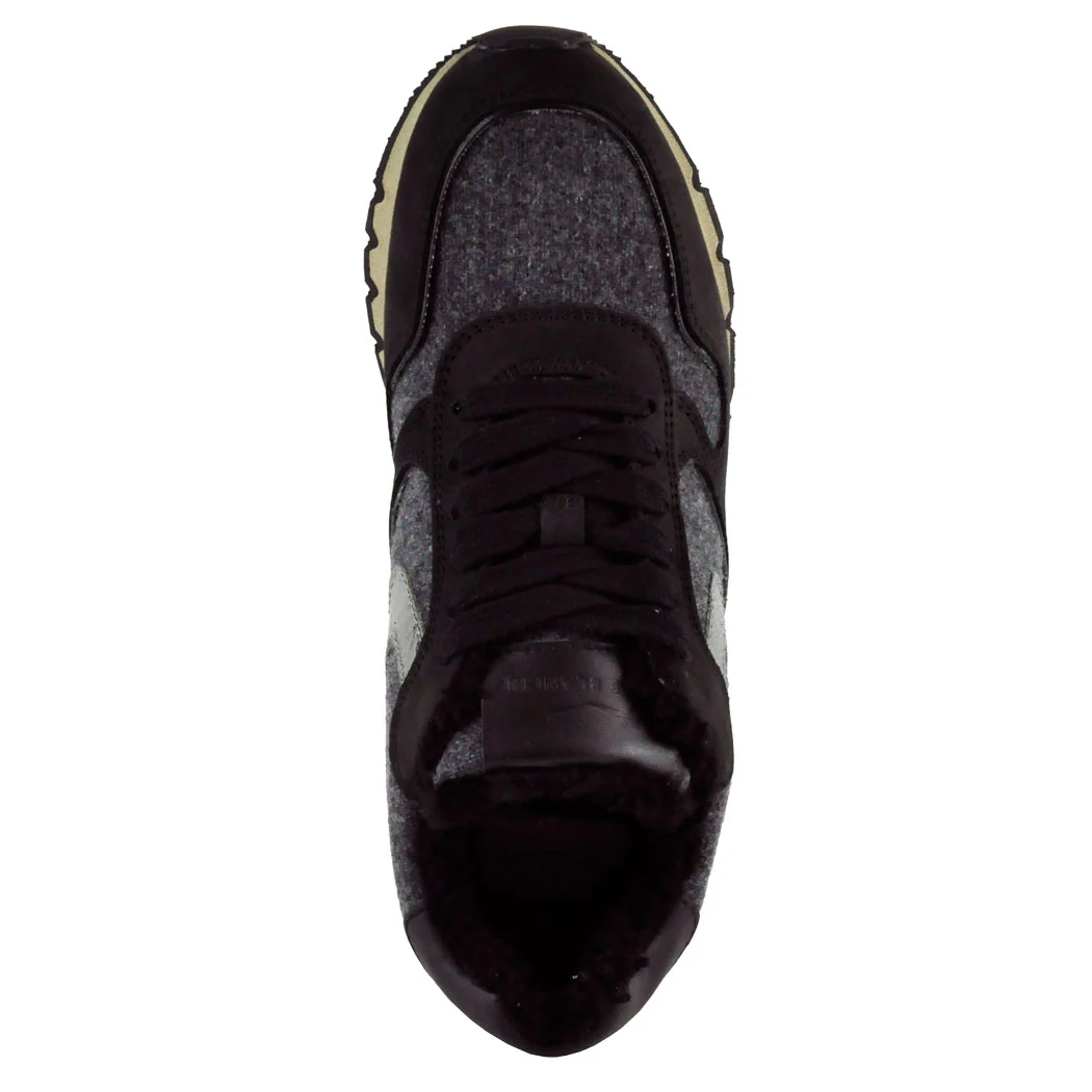 Julia-1A01 Shearling Sneakers - Image 3