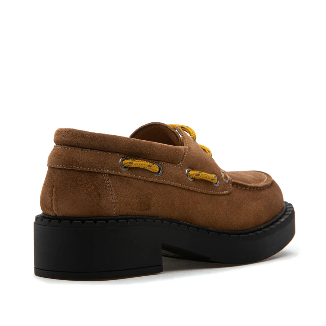 Kaplan Suede Lace Boat Shoe - Image 4