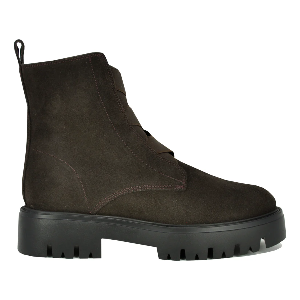 Kennedy Suede Elastic Strap Boot - Image 2