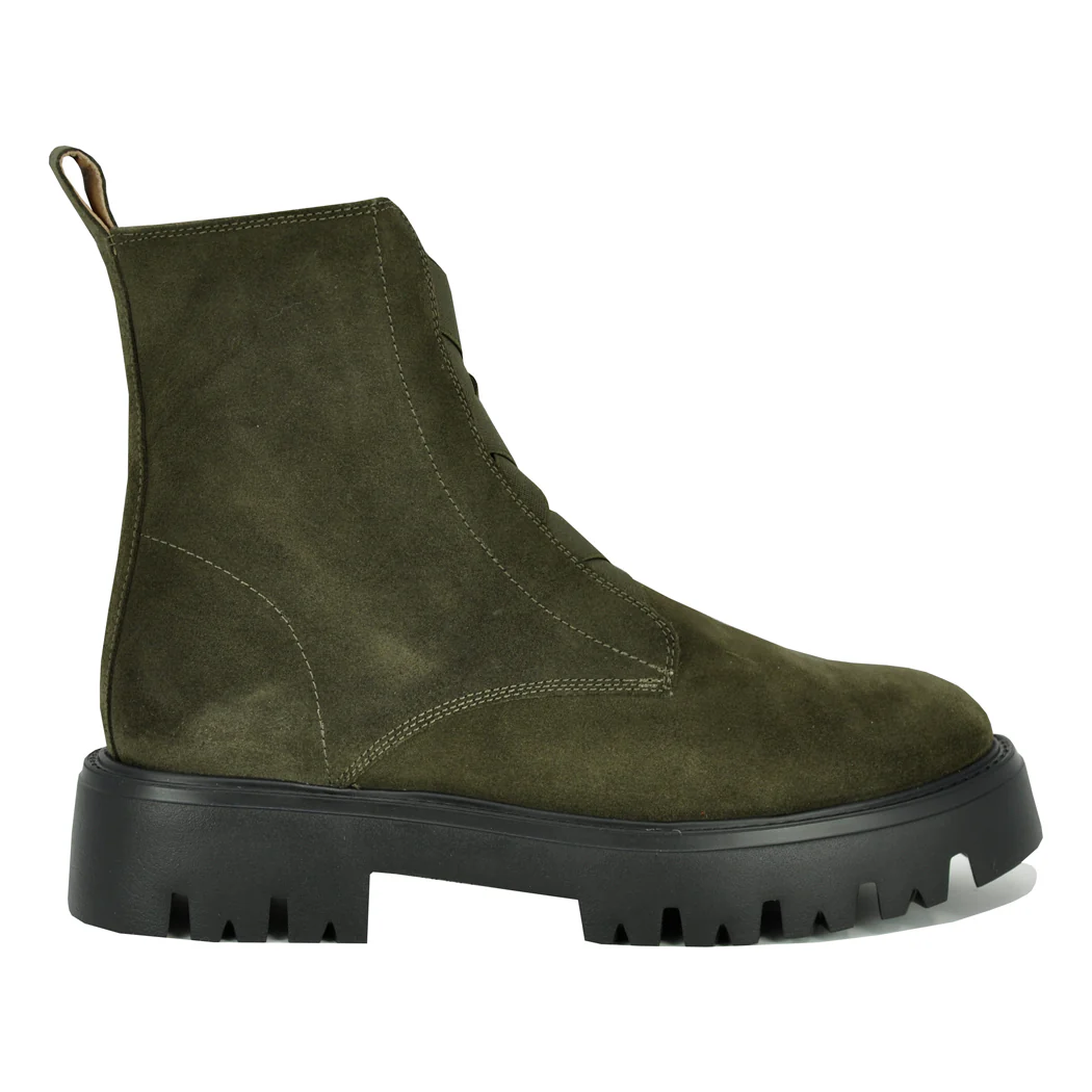 Kennedy Suede Elastic Strap Boot - Image 2