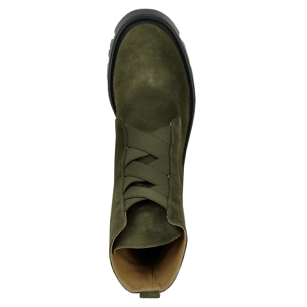 Kennedy Suede Elastic Strap Boot - Image 3