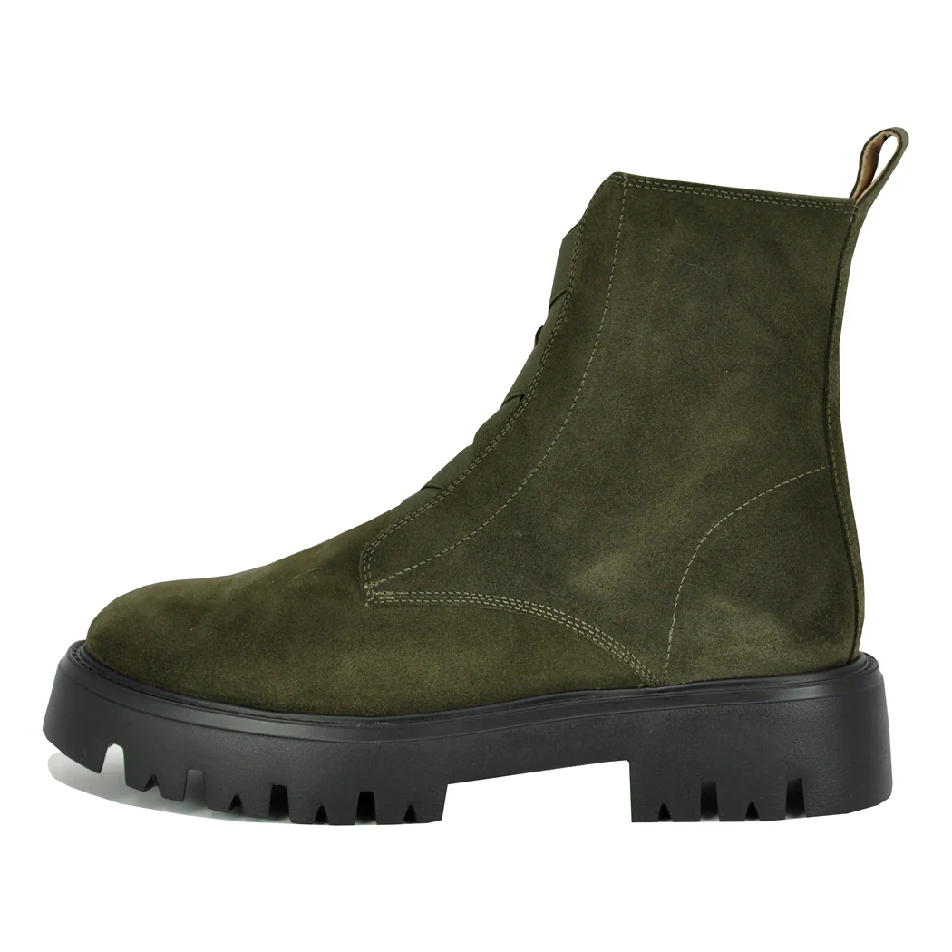 Kennedy Suede Elastic Strap Boot - Image 4