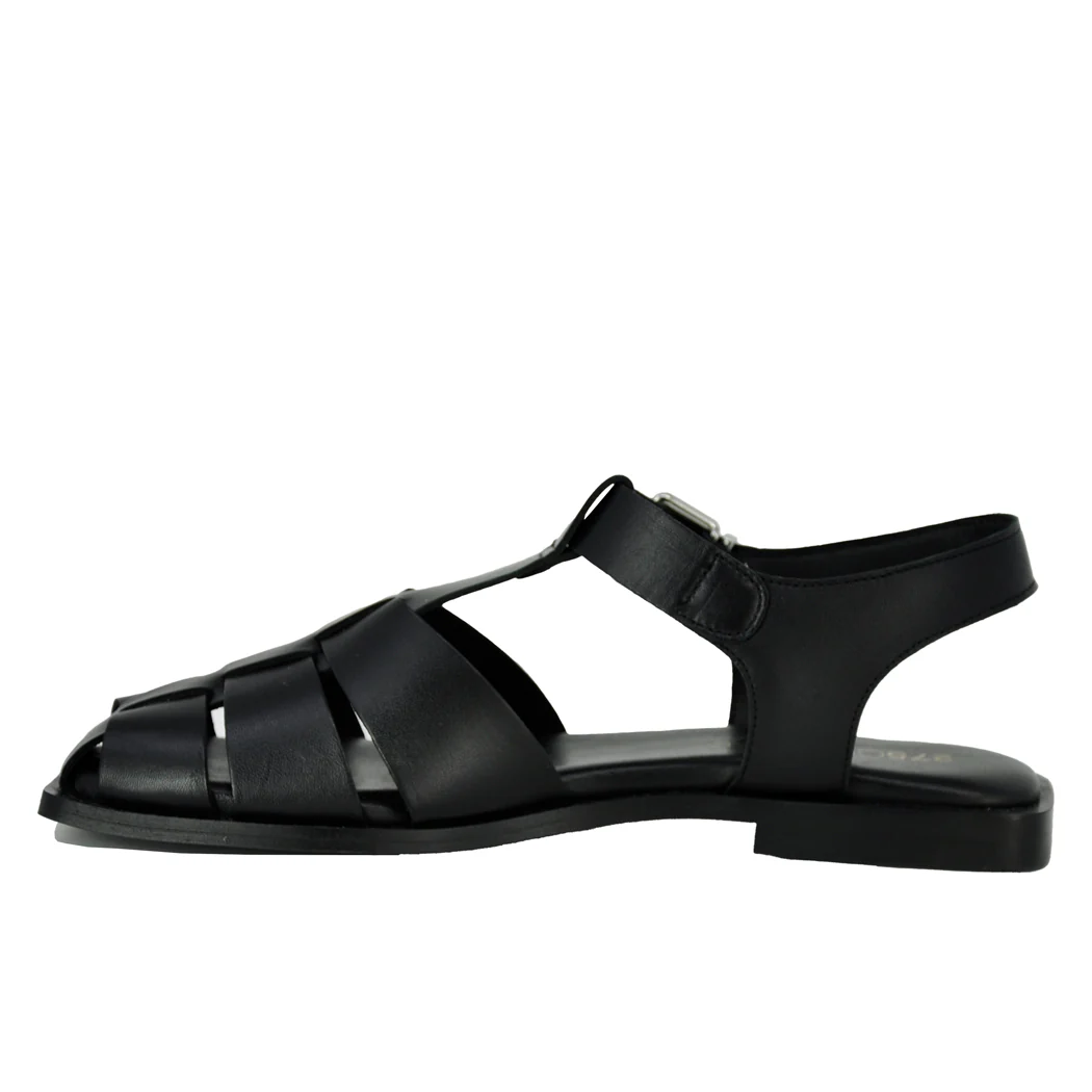 Khaleesi Leather Flat Sandal - Image 4
