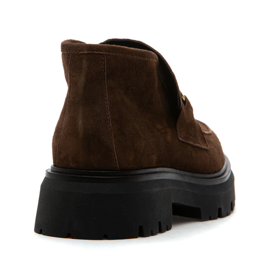 Lady Suede Flat Ornament Bootie - Image 3