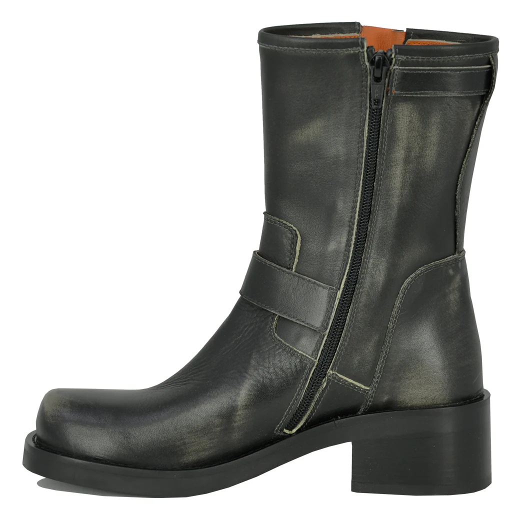 Leona Leather Engineer Boot - Image 5