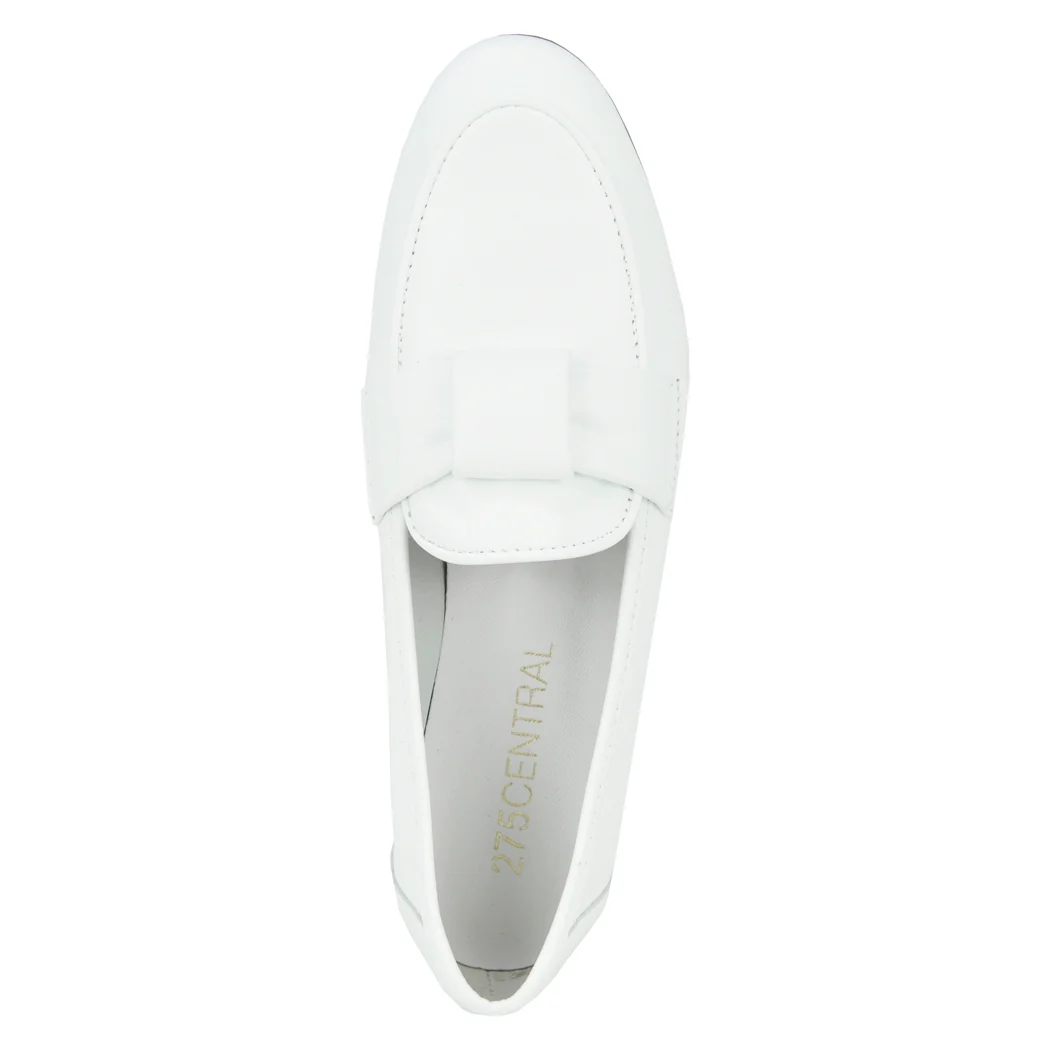Leonard Leather Knot Flat Loafer - Image 3