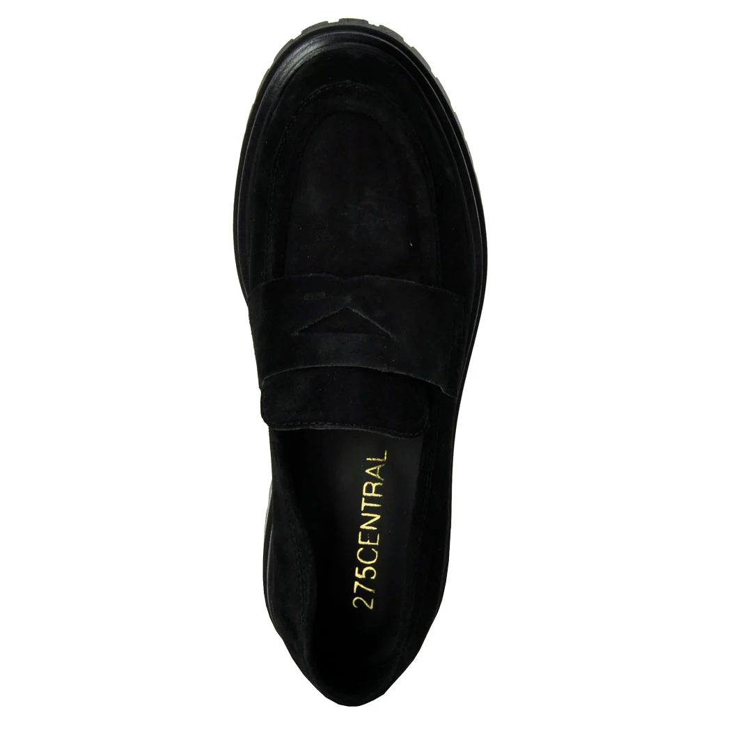 Lindor2 Suede Penny Lug Loafer - Image 3