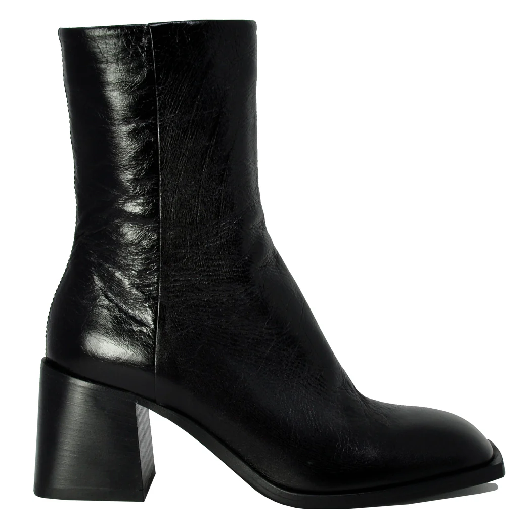 Liv Patent Block Heel Boot - Image 2