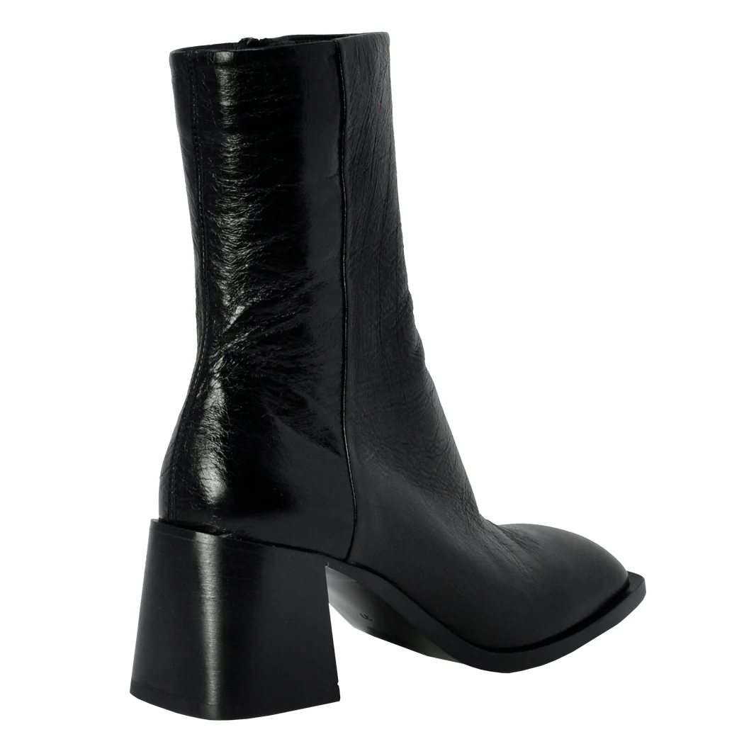 Liv Patent Block Heel Boot - Image 4