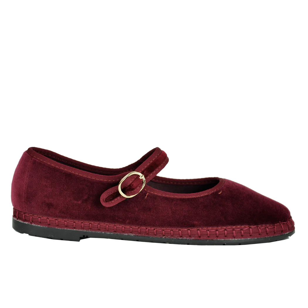 Lucrecia Velvet Flat Mary Jane - Image 2