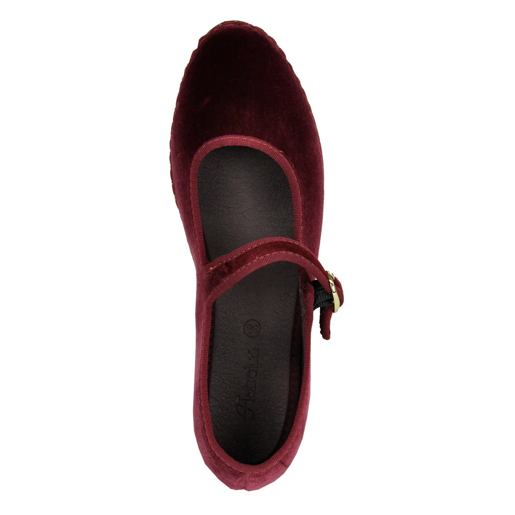 Lucrecia Velvet Flat Mary Jane - Image 3