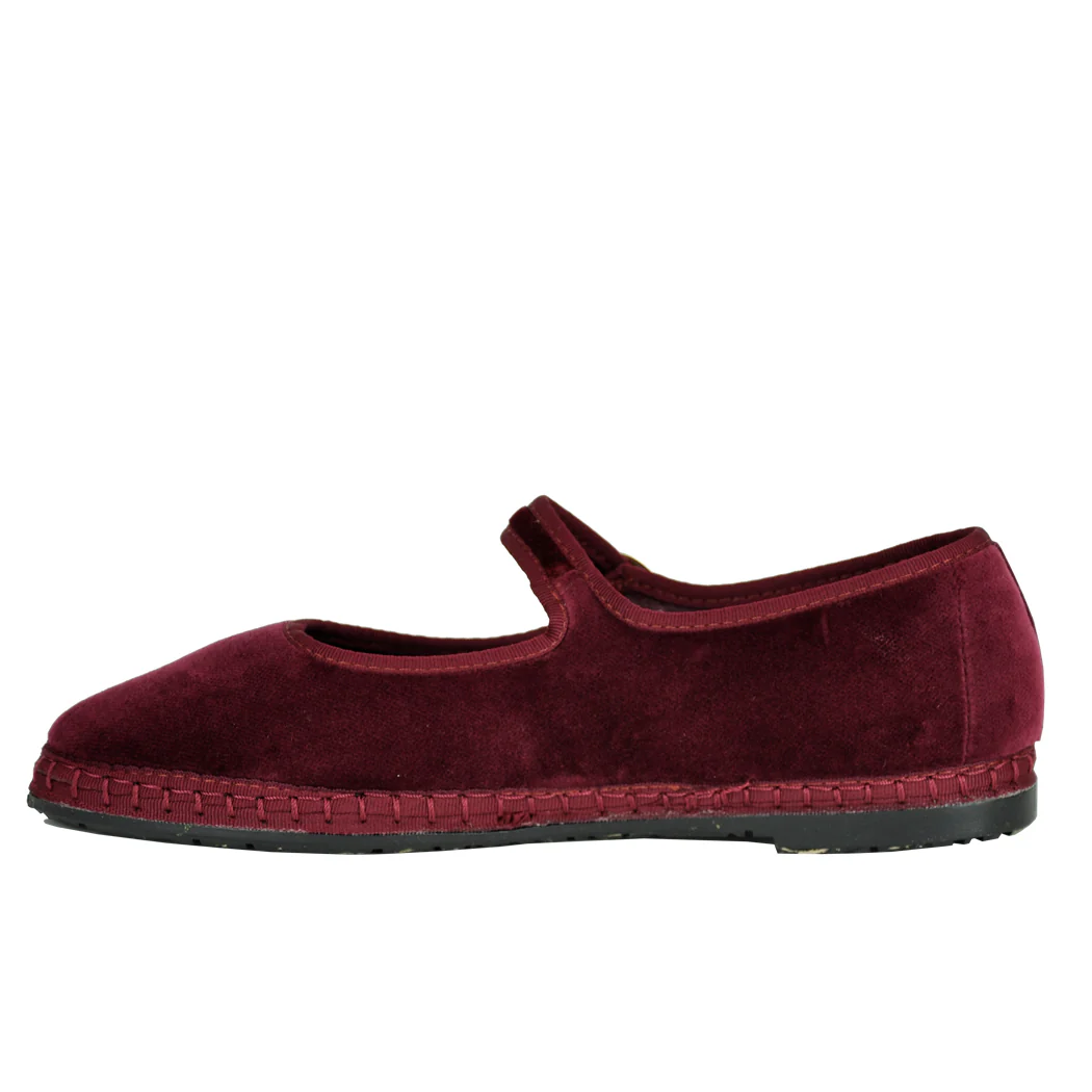 Lucrecia Velvet Flat Mary Jane - Image 4